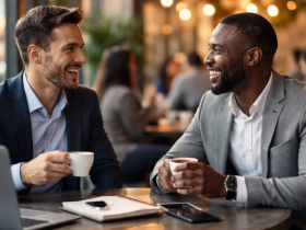 Parcerias estratégicas muitas vezes surgem de conversas informais que fortalecem conexões e criam oportunidades reais, destaca Vitor Barreto Moreira.